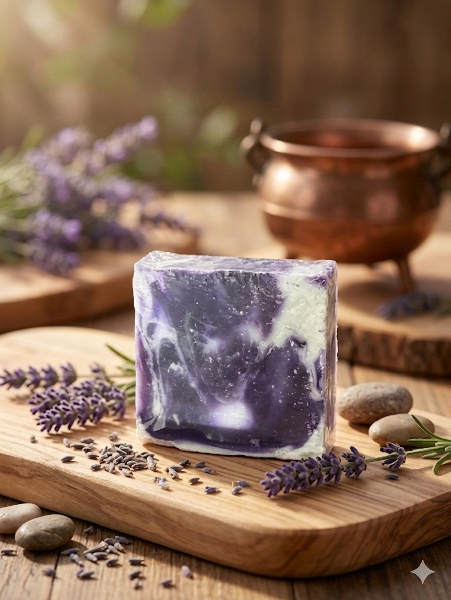 Lavender Serenity Tallow Hand Craft Natural Soap