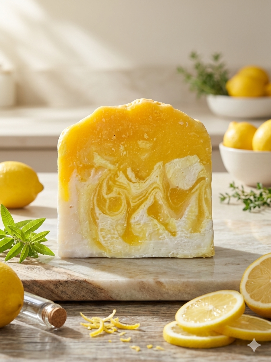 Sunshine Citrus Tallow Hand Craft Natural Soap